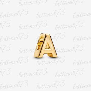 Pandora Letter A Alphabet Charm